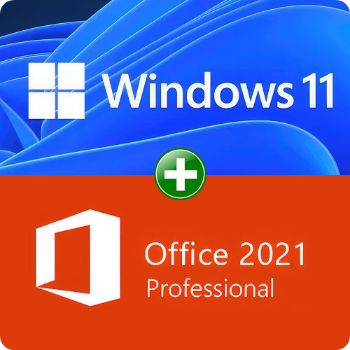 Microsoft Office 2021 Professional + Windows 11 Professional