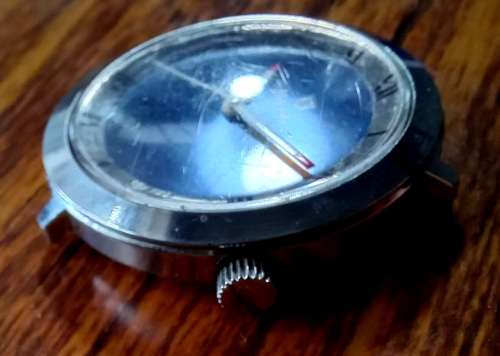NIVADA ROULETTE II VINTAGE GENTS MANUAL WIND WATCH 1970's
