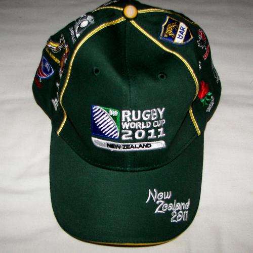 RUGBY WORLD CUP 2011~NEW ZEALAND~CAP~BRAND NEW OUT THE BOX~WITH LABEL