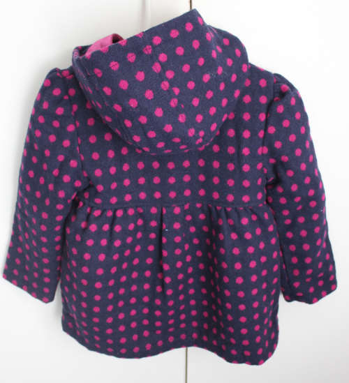 Navy and Pink coat. 3-4  Years