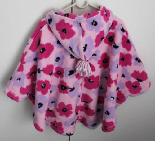 Fleece Poncho with Hood. Size 2-3 JoJo Maman Bebe