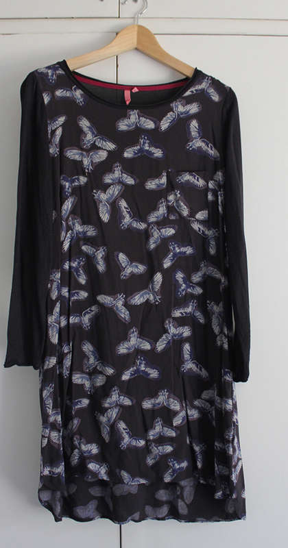 Grey Bird Dress