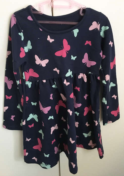 Woolworths Dress with Butterflies Size 4 - 5