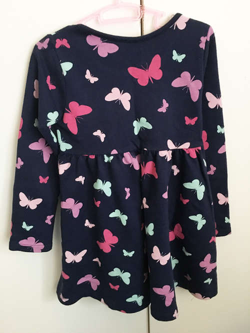 Woolworths Dress with Butterflies Size 4 - 5