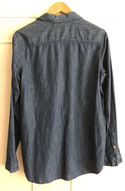 Ladies Denim Shirt H&M Size EUR40 UK12