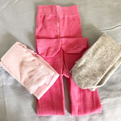 3 pairs of tights / stockings, size 5-6