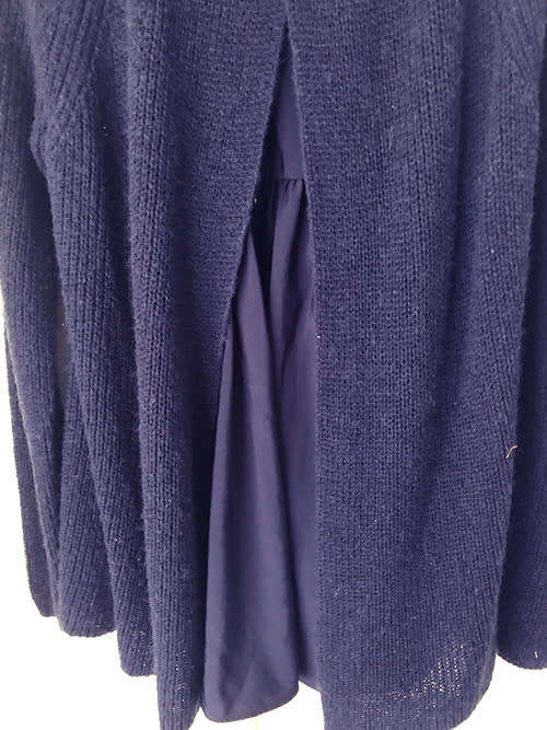Navy Blue Jumper, Sweater, Marks & Spencer, Size 16