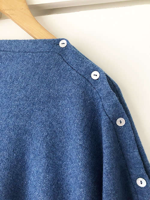 Blue Woollen Shawl