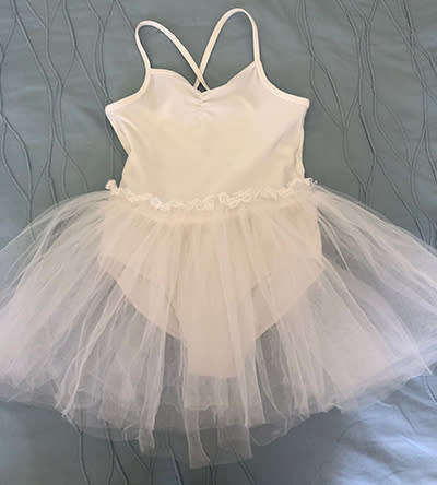 Girls white ballet tutu H&M 6-8Y