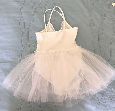 Girls white ballet tutu H&M 6-8Y