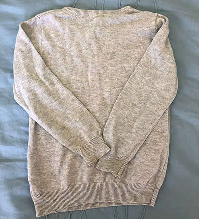 Bunny rabbit applique cotton jumper, 5-6 years