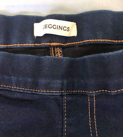 Dark Blue Denim Jegging