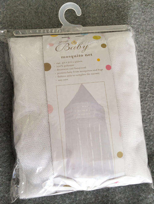 White Mosquito net for Cot