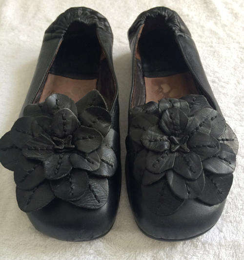Tsonga 'Made in South Africa' Black Leather shoes, Size 41