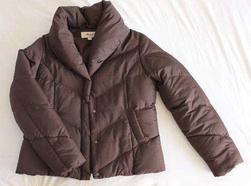 Ladies Brown Jacket/Coat - Very light and warm