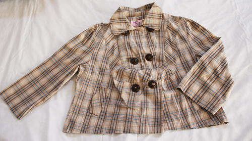 Ladies check jacket, Lightweight Cotton from Truworths