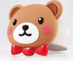 **KIDMIA**KIDS CHILDREN SAFETY BLUETOOTH SMART TRACKER WATCH FOR ANDROID AND IOS [BROWN BEAR]