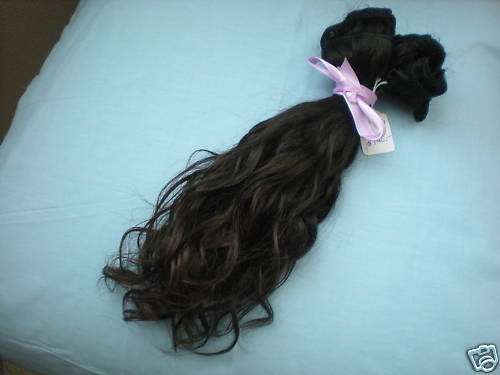 Brazilian Wavy Hair Extensions 40 cm long, different colors