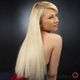 100% Remy Human hair clip extensions in blonde 60 cm: FREE SHIPMENT