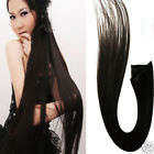 Heat resistant black hair extensions