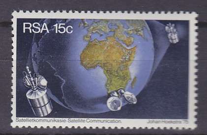SOUTH AFRICA SACC 397 - 1975 - SATELLITE COMMUNICATION - MNH