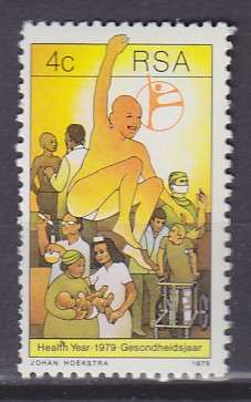 SOUTH AFRICA SACC 467 - 1979 - HEALTH YEAR - MNH