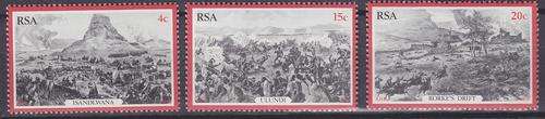 SOUTH AFRICA SACC 463-5 - 1979 - CENTENARY OF THE 1879 ZULU WARS