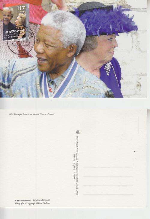 MANDELA MAXICARD - MANDELA & QUEEN BEATRICE