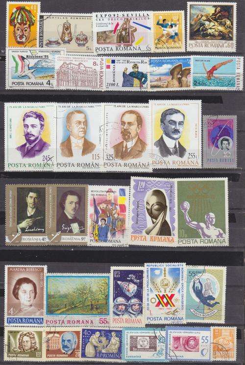 31 USED STAMPS - ROMANIA