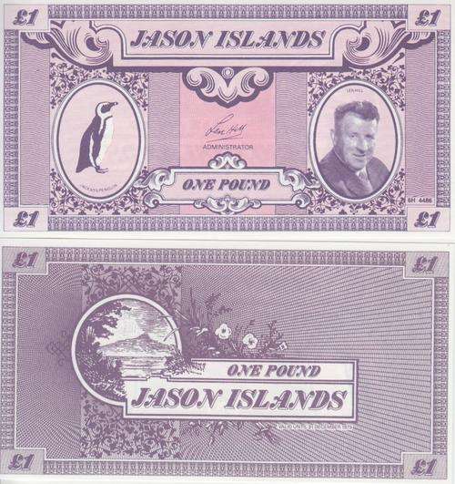 JASON ISLANDS 1 POUND 1979 UNC
