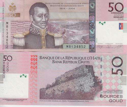 HAITI 50 GOURDES 2010  P 274 UNC