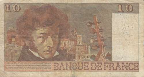 FRANCE 10 FRANCS BERLOIZ 1972-1978 P150 F