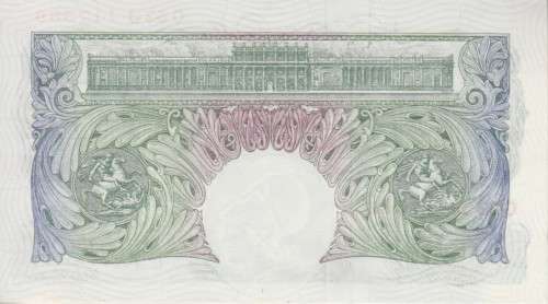 BANK OF ENGLAND  £1 1955-60 P369c O`BRIEN NOTE UNC