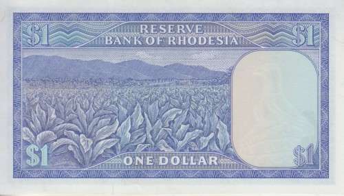 RHODESIA $1 - 1 DOLLAR - 2 AUGUST 1979 - P30c UNC