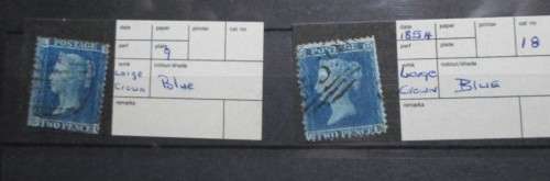 EARLY GREAT BRITAIN STAMPS IN BEAUTIFUL STOCK ALBUM - PENNY REDS, PENNY BLUES ETC