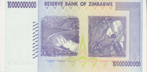 ZIMBABWE 10 BILLION DOLLARS - 2008 - P85 UNC zimbabwe