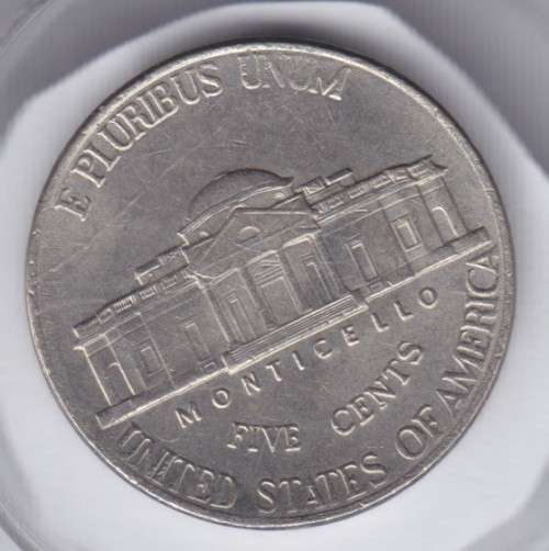 USA FIVE CENTS 1999