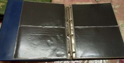 USED FIRST DAY COVER ALBUM - 18 PAGES CAN HOUSE 72 MEDIUM OR SMALL FDC`S