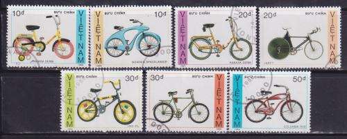 VIETNAM STAMPS - 1989 Bicycles