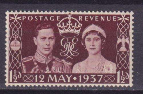 GREAT BRITAIN STAMPS - 1937 Coronation of King George VI and Queen Elizabeth