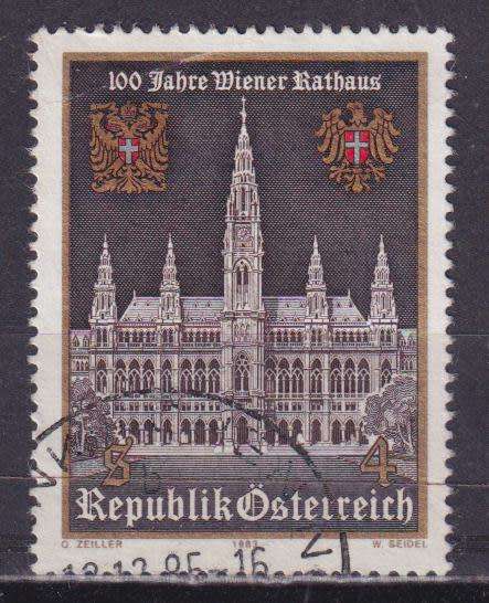 AUSTRIA STAMPS - 1983 The 100th Anniversary of Vienna Town Hall