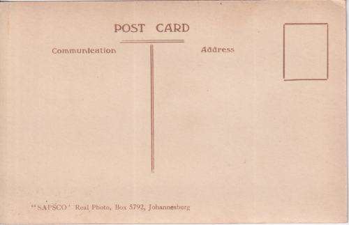 SOUTH AFRICA  POSTCARD  EARLY 1900 - MODDER ROAD, BRAKPAN
