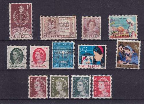 STARTING @ R10 - SMALL SELECTION OF AUSTRALIA STAMPS