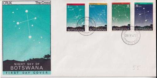 STARTING AT R15!! BOTSWANA FDC - NIGHT SKY OF BOTSWANA