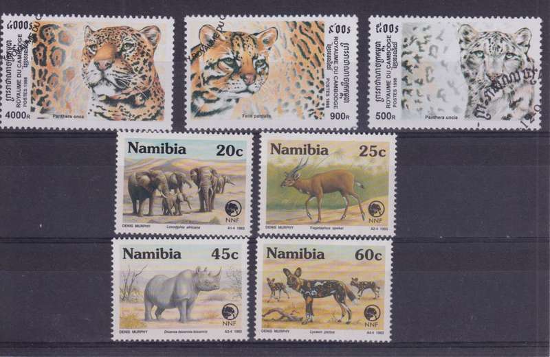 Only R10 -   SMALL SELECTION OF THEMATIC STAMPS - WILDLIFE