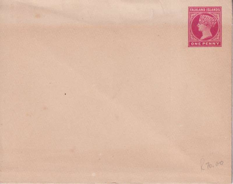 STARTING AT R15!!  PREPRINTED POSTCARD - FALKLAND ISLANDS - QUEEN VICTORIA