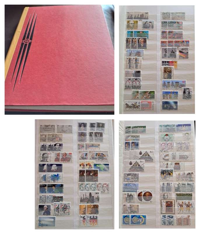 STOCK BOOK WITH GERMANY COLLECTION - 16 PAGE (32 BOTH SIDES) - 2