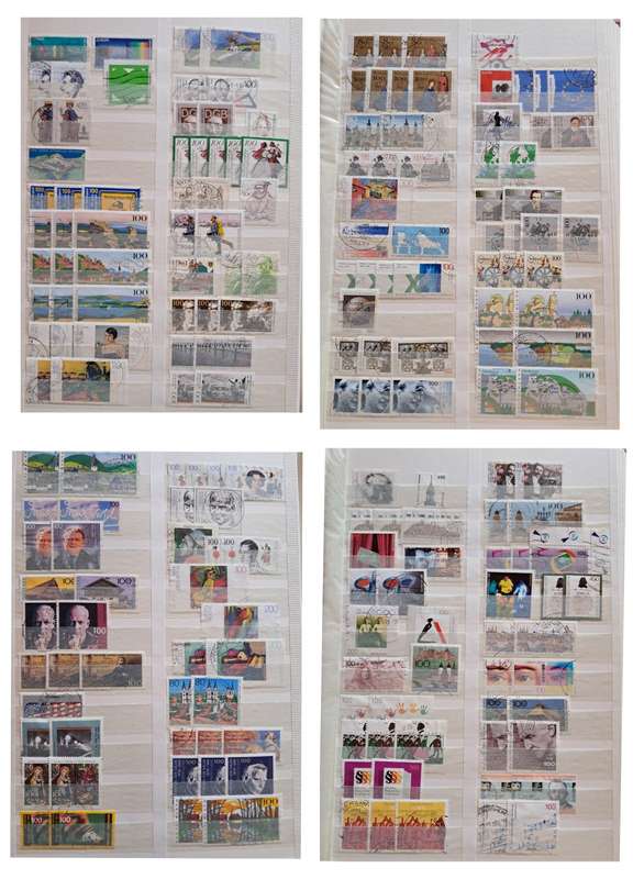 STOCK BOOK WITH GERMANY COLLECTION - 16 PAGE (32 BOTH SIDES) - 2