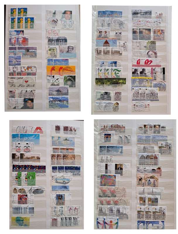 STOCK BOOK WITH GERMANY COLLECTION - 16 PAGE (32 BOTH SIDES) - 2