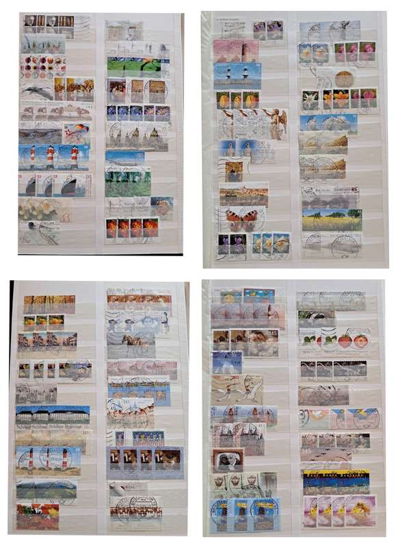 STOCK BOOK WITH GERMANY COLLECTION - 16 PAGE (32 BOTH SIDES) - 2